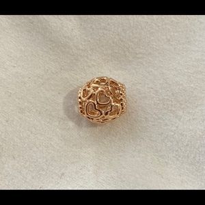 Pandora Hearts All Over Charm (rose gold)